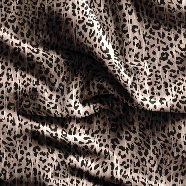 Blickdichte Vorhänge Zebra und Leopard Muster